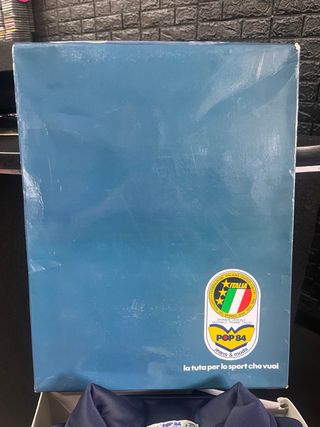 Tuta POP 84 Italia Vintage Blu/Rosso