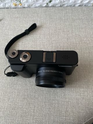 Cámara Digital 4K Ultra HD Negra