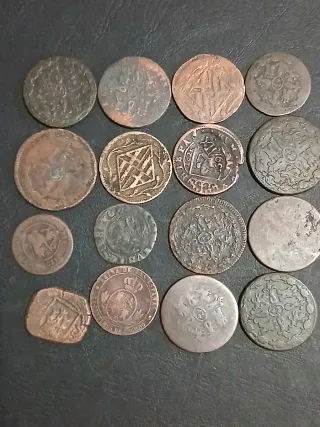 50 monedas antiguas españolas
