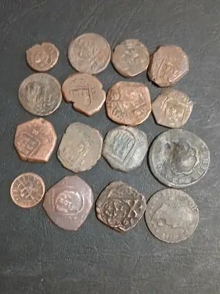 50 monedas antiguas españolas