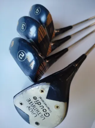 Juego Maderas Golf Vintage