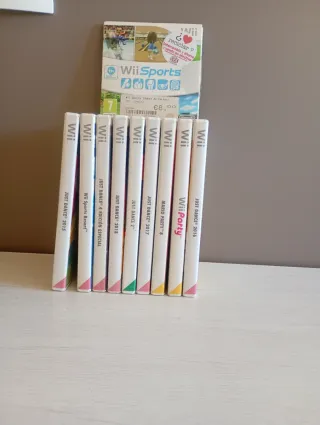 Lote Juegos Wii: Just Dance, Mario Party, Wii Spor