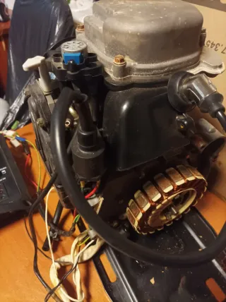 Motor 4 tiempos generador Kaiser XY147F