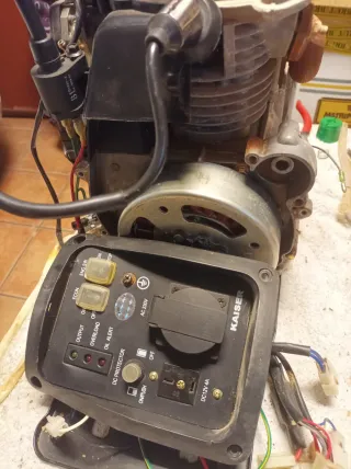 Motor 4 tiempos generador Kaiser XY147F