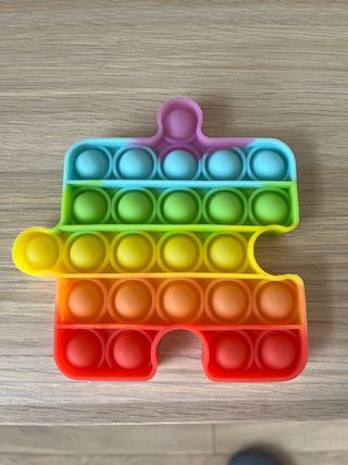 Pop It Antiestrés Puzzle Arcoíris