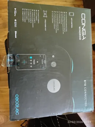 Cecotec Conga 870 Connected Robot Limpiacristales