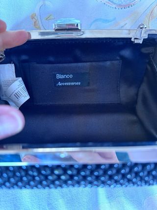 Bolso negro de hombro