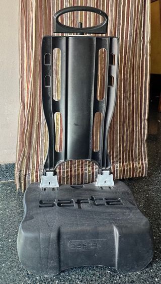 Carrito negro para mochila Safta