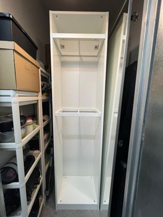 Mueble Almacenaje Blanco Ikea 50x60x201cm
