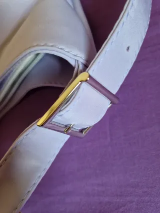 Bolso lila bordado flores | Estilo romántico