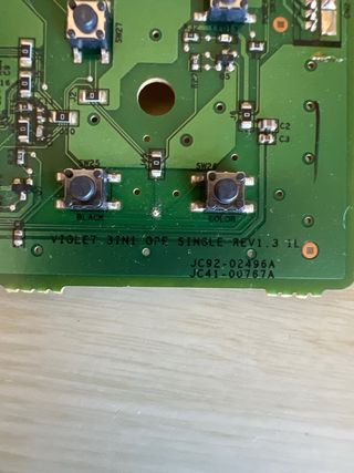 Panel Control Impresora Samsung