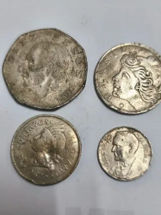 Lote 24 Monedas Americanas Varios Países