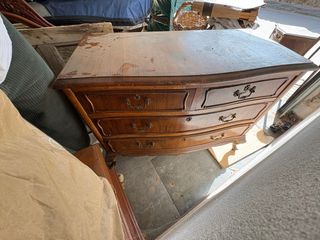 2 Mesitas de Noche Antiguas Madera