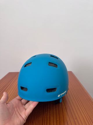 Casco Btwin Azul Patinaje/Skate