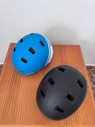 Casco Btwin Azul Patinaje/Skate