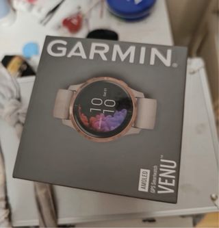 Reloj Garmin Venu Dorado/Beige