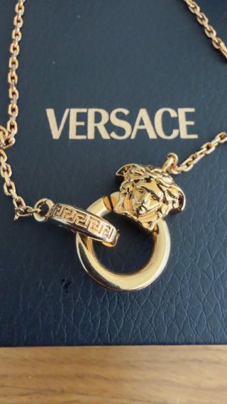 Collar Versace Medusa Oro