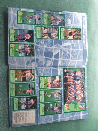 Álbum cromos fútbol Los Ases de la Liga 1988-89