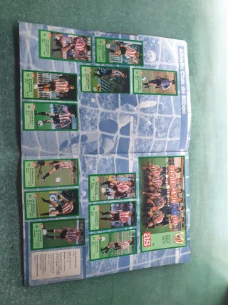 Álbum cromos fútbol Los Ases de la Liga 1988-89