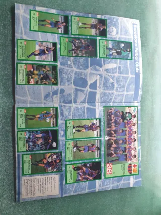 Álbum cromos fútbol Los Ases de la Liga 1988-89
