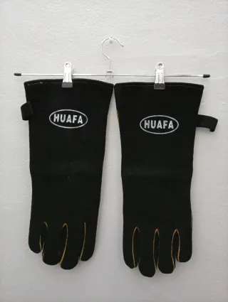 Guantes largos ignífugos HUAF A negros