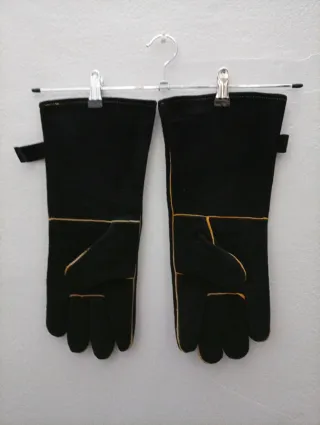 Guantes largos ignífugos HUAF A negros