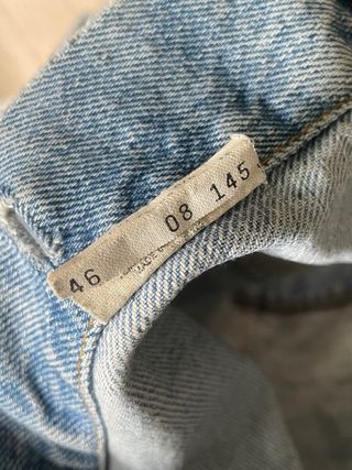 Chaqueta Vaquera Vintage Levi's Trucker Orange tab