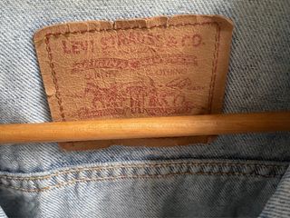 Chaqueta Vaquera Vintage Levi's Trucker Orange tab