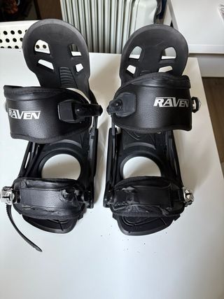 Fijaciones Snowboard Raven M/L