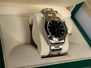 Reloj Rolex Daytona Negro/Oro