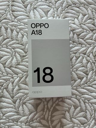 Movil oppoo A18 azul