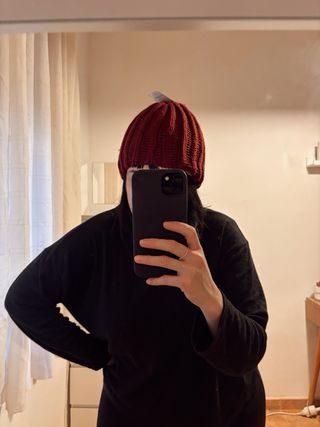 Gorro de Lana Granate