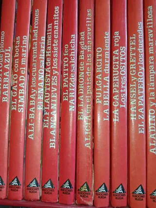 Colección de libros infantiles antiguos