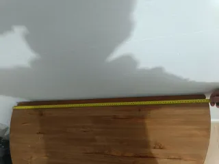 Mesa plegable de madera