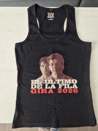 Camiseta El Último de la Fila Gira 2026 Talla XS