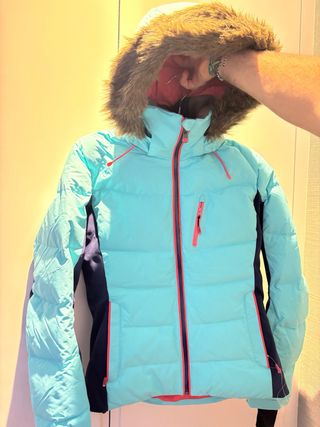 Abrigo Roxy x Biotherm Nieve Talla M