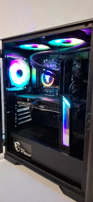 PC Gamer RTX 4060 Ti, i7 10th Gen, 16GB RAM