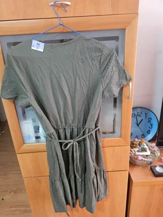 Vestido InExt verde militar talla M