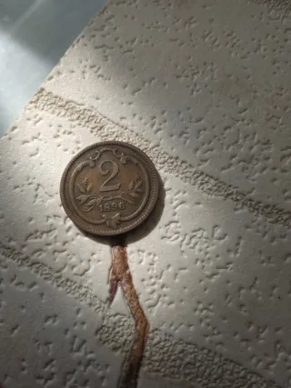 Moneda 2 Heller Austria 1896