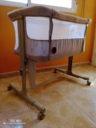 Cuna de viaje Lionelo Aurora gris 3 en 1