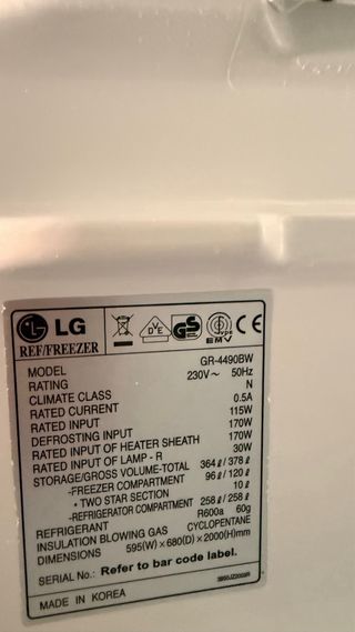 Frigorífico LG Blanco