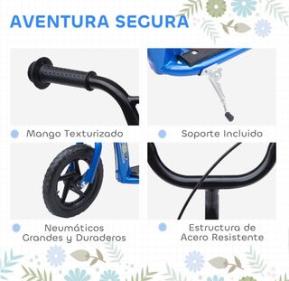 Patinete infantil azul