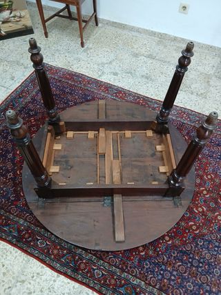 Mesa Pembroke Caoba Victoriana Inglesa