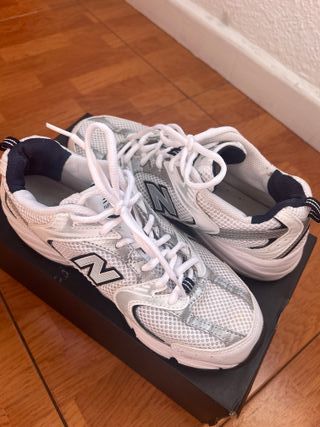 Zapatillas Plata/Blanco