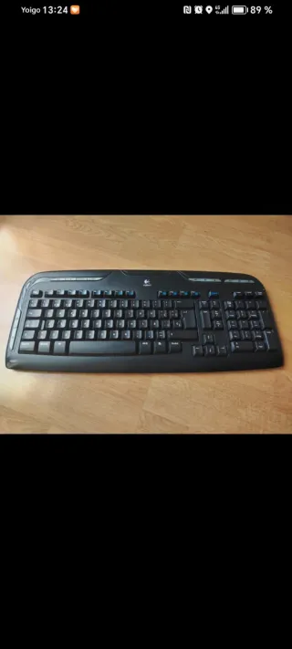 Teclado Logitech Negro