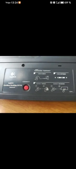 Teclado Logitech Negro