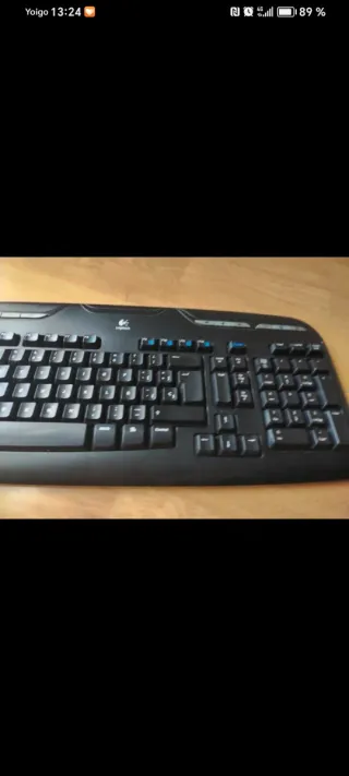 Teclado Logitech Negro