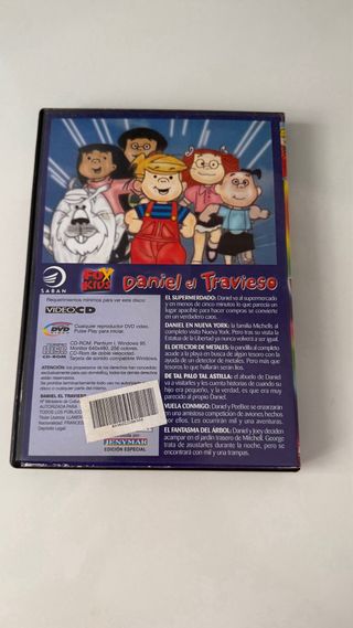 DVD Bambi, Daniel el Travieso y Shrek 2