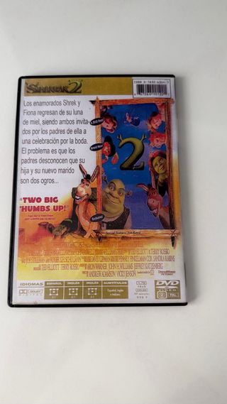 DVD Bambi, Daniel el Travieso y Shrek 2