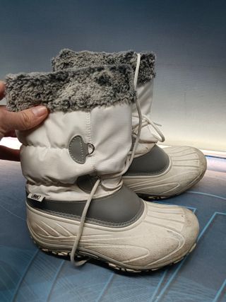 Botas Nieve MK T33/34 + Casco